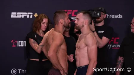 UFC Vegas 107 turnir vaqti va kadrlari +video