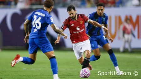 "Manchester Yunayted" "Bornmut" ni yirik hisobda mag'lub etdi