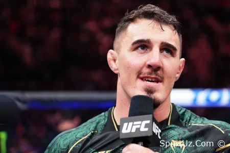 Aspinall Oq uyda UFC turnirida jang qilmoqchi emasligini aytdi