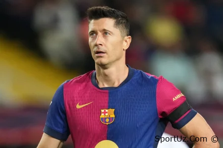 "Barselona" 36 yoshli Levandovskiyning jarohati haqida bayonot berdi