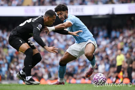 Uyda" Manchester Siti "APLning 2-turida "Tottenxem " ga mag'lub bo'ldi