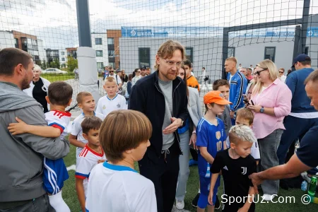 Yangi Riga shahrida Moskva"Dinamo" futbol maktabi ochildi