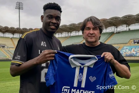 "Dinamo" Maxachkala Angola hujumchisining o'tishini e'lon qildi