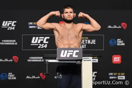 Xabib Nurmagomedov Usmon Dembelani "Oltin to'p" uchun ovoz berishda g'alaba qozongani bilan tabrikladi