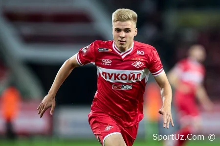 "Spartak" o'yinchisi Zorin RPL tiklanishidan oldin jarohatdan tiklanishi kerak