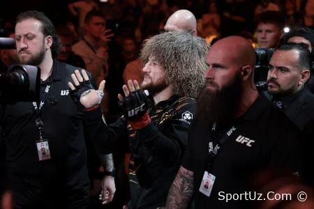 Merab Dvalishvili UFC 320 da chempionlik jangi oldidan raqibi Sandhagen haqida gapirdi