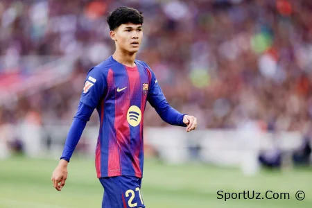 "Barselona" yarim himoyachisi La Liganing ushbu mavsumida o'ynagan eng yosh futbolchi bo'ldi