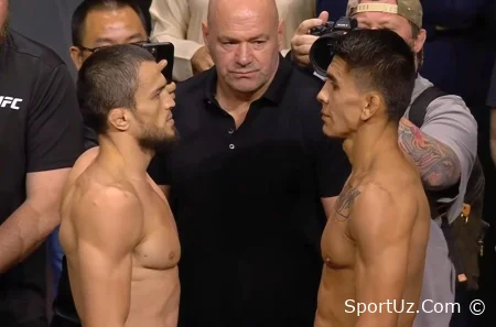 UFC 321 jangi oldidan Umar Nurmagomedov va Mario Bautistaning qarashlari jangi