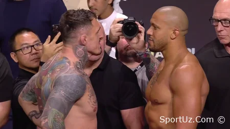 Tom Aspinall va Kiril Gan UFC 321 jangidan oldin so'nggi qarash duelini o'tkazdilar