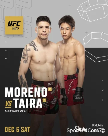 Brandon Moreno, Marvin Vettori, Edson Barbosa va Grant Dousonning yangi janglari e'lon qilindi
