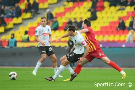 "Arsenal" va "Torpedo" birinchi liganing 14-turida durang o'ynadi