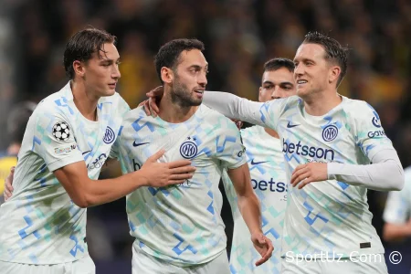 "Inter" Belgiyaning "Union" jamoasini Chempionlar Ligasi o'yinida mag'lub etdi
