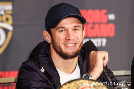 Usmon Nurmagomedov-Xyuz bilan revansh haqida: uni tugatib, uyga ketaman