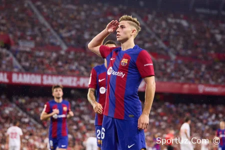 "Barselona" Fermin Lopesning jarohati tufayli ishdan bo'shatilgani haqida xabar berdi