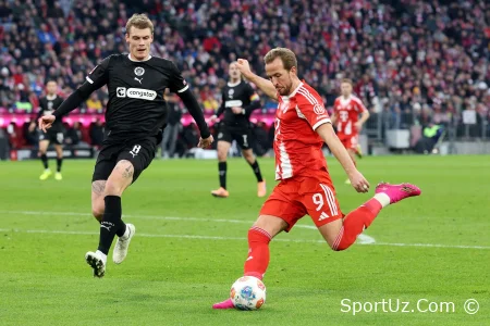 "Bavariya" "Sankt-Pauli" bilan o'yinida g'alaba qozondi