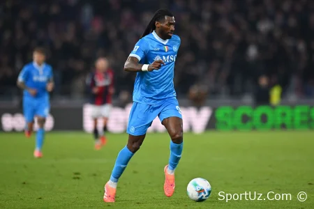 Kamerun terma jamoasida"Napoli" yarim himoyachisi Angissa jiddiy jarohat oldi