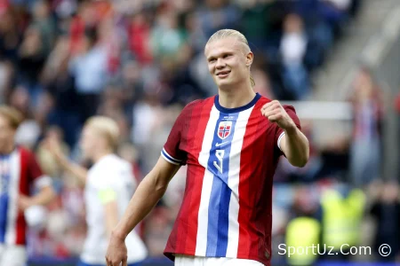 Xoland Norvegiya terma jamoasining 2026-yilgi jahon chempionatiga tarixiy chiqishi munosabati bilan post e'lon qildi