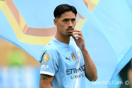 "Manchester Siti" o'yinchisi Reynders:" Milan" jamoasi "Inter" ga qarshi o'yinda uch ochko olishi mumkin