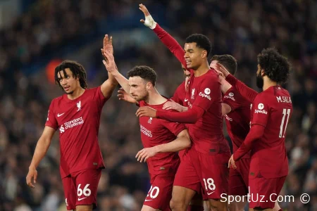 "Liverpul" Madridning "Real"  klubining  olti o'yinli g'alabali seriyasini to'xtatdi