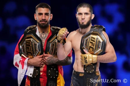 O'Malley UFC chempionlari Islom Maxachev va Ilyos Topuriyaning mumkin bo'lgan jangi haqida gapirdi