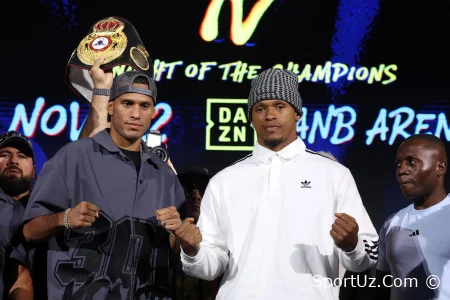 Ring IV turniri ishtirokchilarini tortish natijalari. Devid Benavides Entoni Yarddan og'irroq