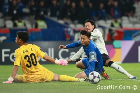 Slutskiyning "Shanxay Shenxua" jamoasi AFC Chempionlar Ligasi o'yinida "Vissel Kobe" ga mag'lub bo'ldi