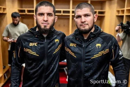 "Men baxtliman." Xabib Nurmagomedov-Islom Maxachevning UFC 322-dagi tarixiy g'alabasi haqida