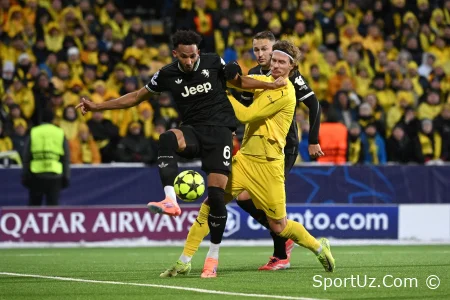 "Yuventus" Chempionlar Ligasi o'yinining so'nggi daqiqalarida "Bude-Glimt" dan g'alaba qozondi