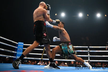 Jey Opetaya sakkizinchi raundda nemis Huseyin Chinkarani nokautga uchratdi