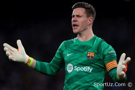 Fabrizio Romano "Barselona" darvozaboni ter Stegenning kelajagi haqidagi insaydini baham ko'rdi