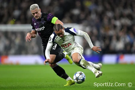"Tottenxem" "Slaviya" ni Chempionlar Ligasida ikki penalti va avtogol tufayli mag'lub etdi