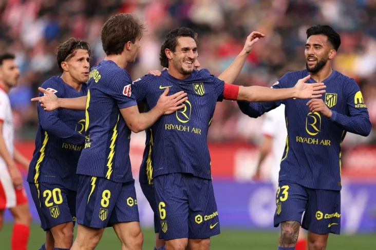 Madridning "Atletiko" klubi "Jirona" ni La Liga o'yinida mag'lub etib, jadvalda uchinchi o'rinni egalladi