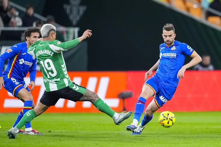 "Betis "La liganing 17-turida" Xetafe " ni mag'lub etdi