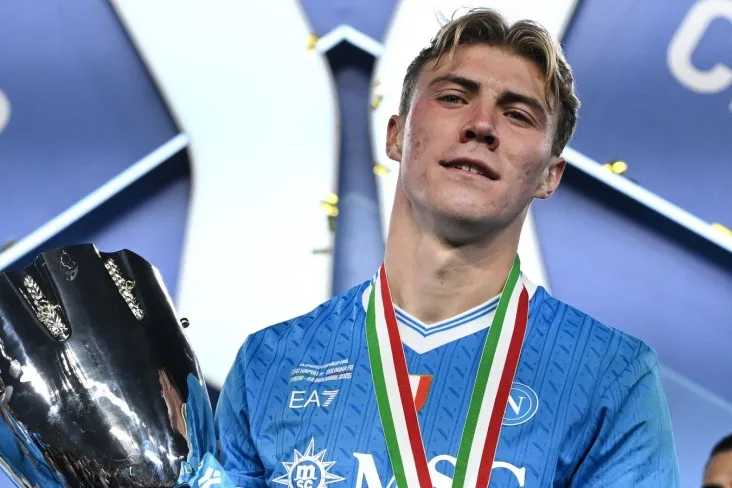 "Napoli" da Rasmus Xoylundning o'yinidan mamnunmiz