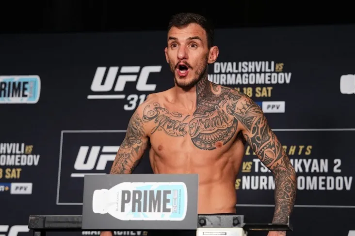 Moykano: Maxachev bilan jang qilganim uchun men kareramdagi eng katta to'lovni oldim