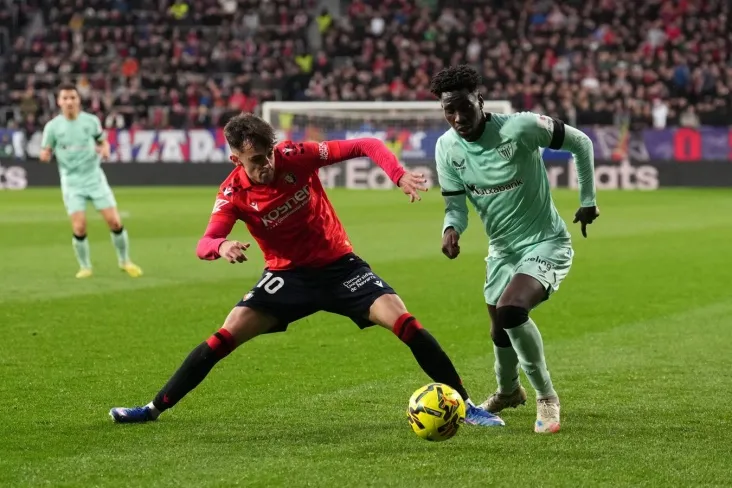 "Atletik" Bilbao va "Osasuna" La liganing 18-tur o'yinida teng natija bilan o'ynashdi