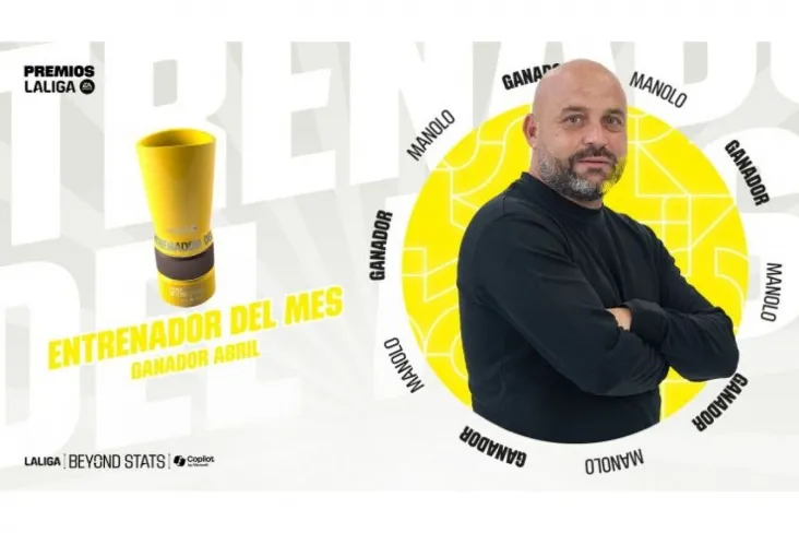 Espanyolning Manolo Gonsales dekabr oyida La ligada eng yaxshi murabbiy.