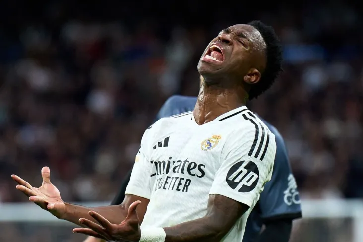 Vinisius Junior Ispaniya Superkubogi o'yinida Simeonening provokatsiyalariga munosabat bildirdi