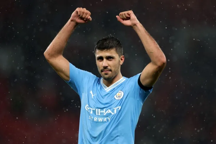 Rodri "Manchester Siti" uchun 600 kundan ortiq vaqt ichida birinchi marta gol urdi