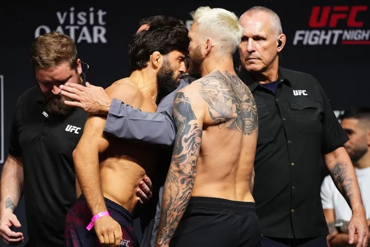 Armand Tsarukyan qarashlar jangi paytida dan Xuker bilan to'qnashuvdan afsusda ekanligini tan oldi