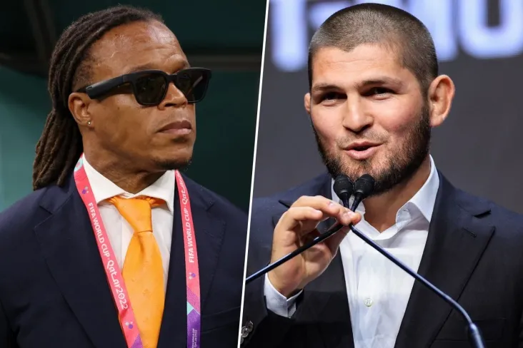 Video: afsonaviy Edgar Davids Xabib Nurmagomedov zalida mashg'ulot o'tkazdi