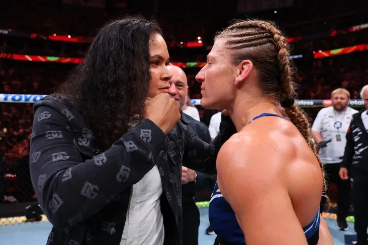 Kayla Xarrison Amanda Nunes bilan jangning bekor qilinishi haqida fikr bildirdi