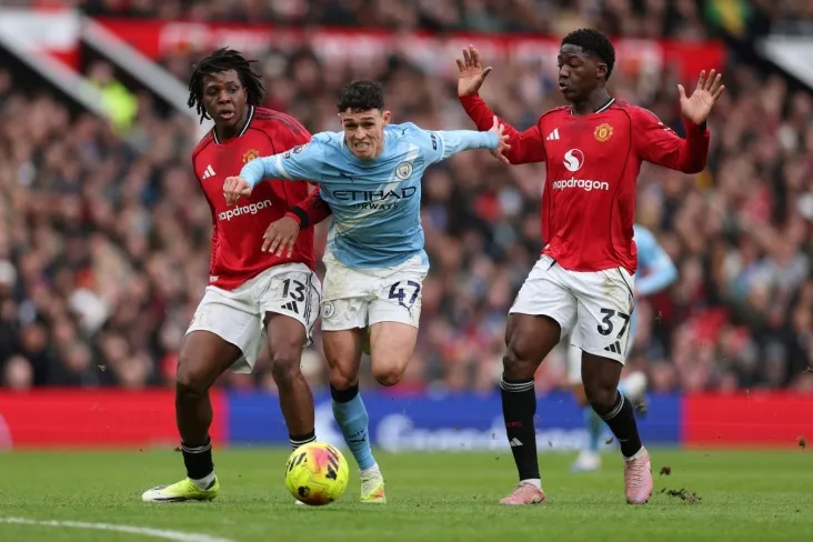 Manchester United Man Siti eng yaxshi odimlarini sindirib 13 barcha musobaqalarda o'yinlari