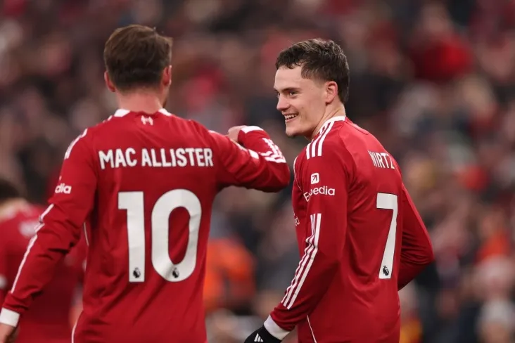 "Liverpul" bosh murabbiyi Arne Slot Florian Virtsning rivojlanishini ta'kidladi