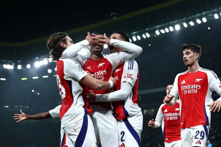 "Arsenal" barcha davrlarning Chempionlar Ligasi bo'yicha klub rekordini o'rnatdi