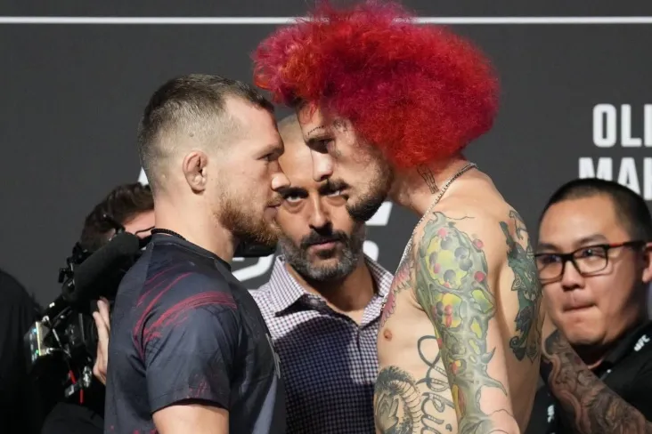 Shon O'Malley UFC chempioni Piter Yanni 10 balllik shkala bo'yicha baholadi