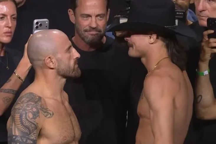 2026-yil 1-fevraldagi jang uchun Aleksandr Volkanovskiy va Diego Lopesning to'lovlari