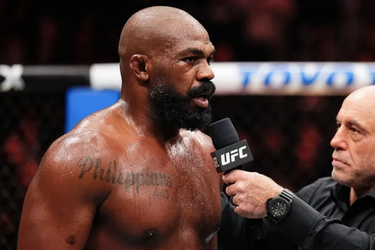 "Mening nazoratimdan chiqish." Jon Jons Pereyra bilan jang bo'lmasligini ta'kidladi