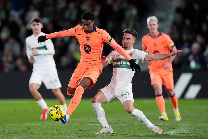 "Barselona "La liganing 22-turida" Elche " ni mag'lub etdi