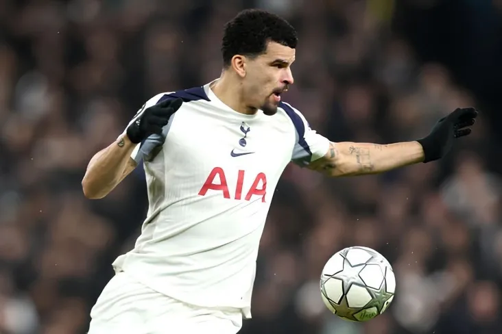 "Tottenxem" hujumchisi Solanke "Manchester Siti" bilan durang o'ynadi
